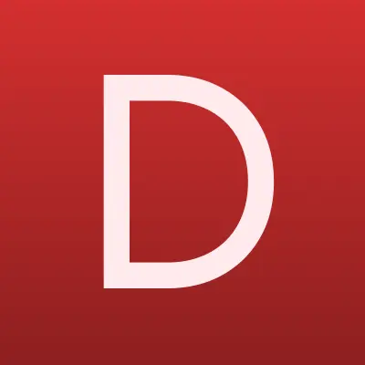 DNS, сеть магазинов цифровой и бытовой техники, лого-визитка
